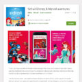 Application mobile Jeux Marvel Aventures